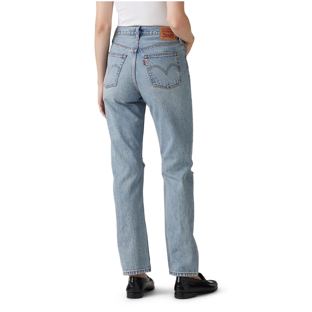 Levi’s 501 Original High Rise Straight Leg 30x30 in Plan To Stay NWT 1 - Picture 3 of 9